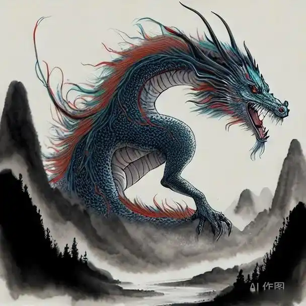 山海经旋龟和应龙帮助大禹治水