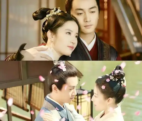 刘亦菲陈晓古装放在一起绝了!梦华录刘亦菲陈晓cp氛围感