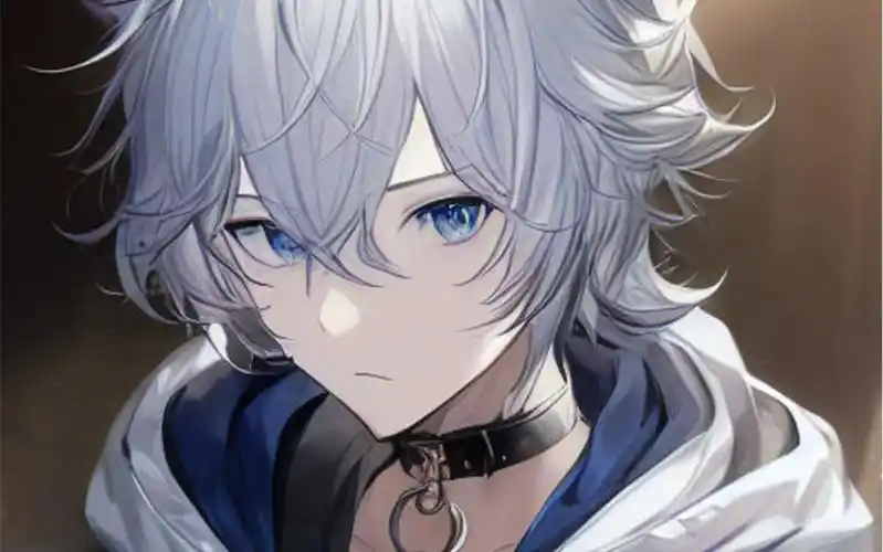 白毛蓝瞳谁不爱呢