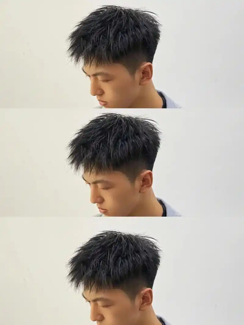 北京男生发型蔚然 #北京男生发型 #北京男士烫发摩根烫 #摩根烫