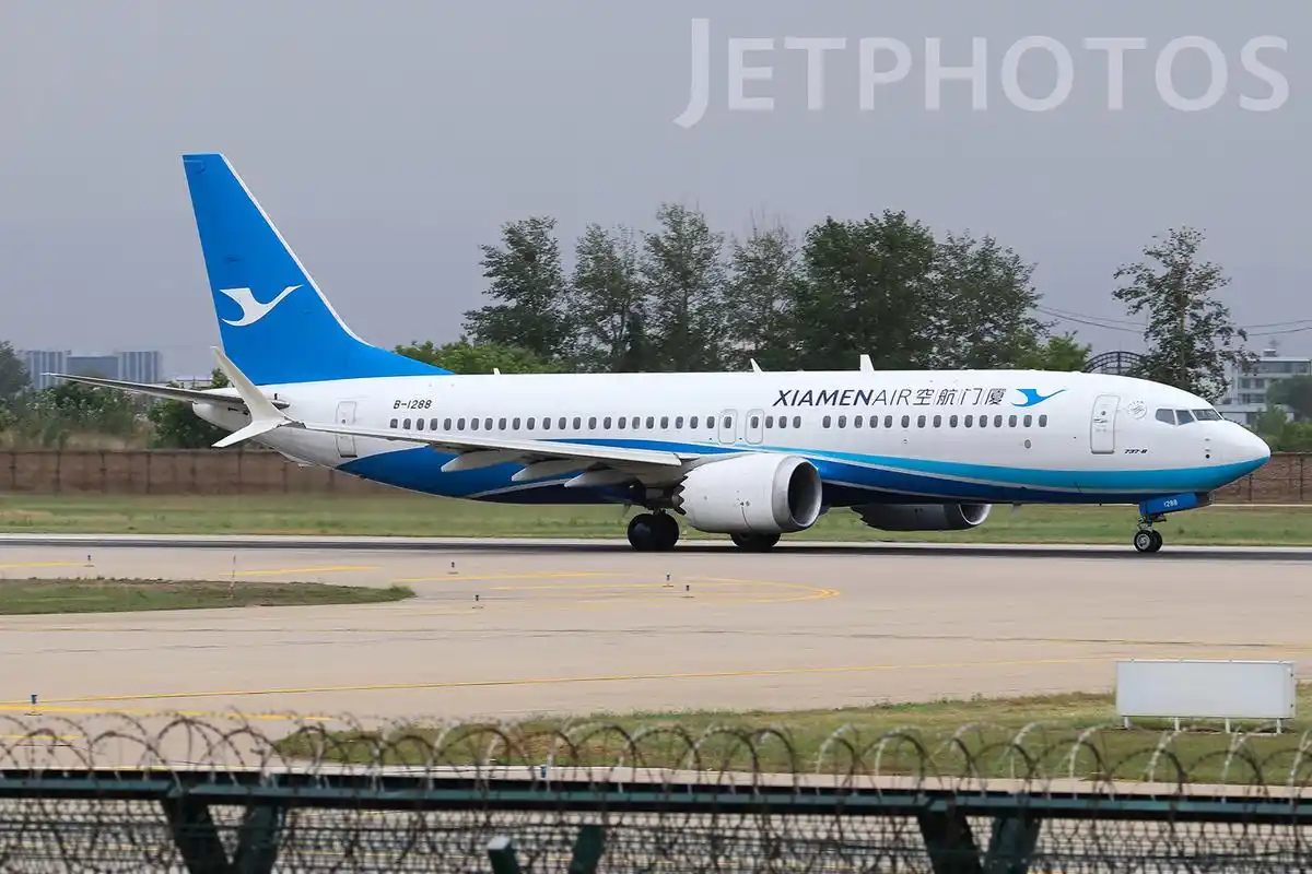 图片欣赏:厦门航空的波音737max-8
