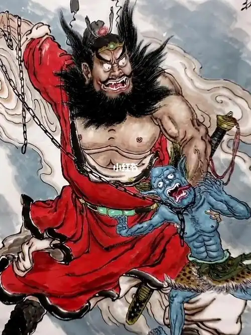 钟馗捉鬼是皇帝册封的,具有权威性和可行性.