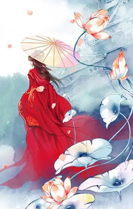 2018霸气妩媚的古风女子图片