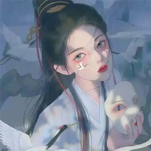 一眼就爱上的女生头像动漫图片 古风风格占大多数_女生动漫头像_头像