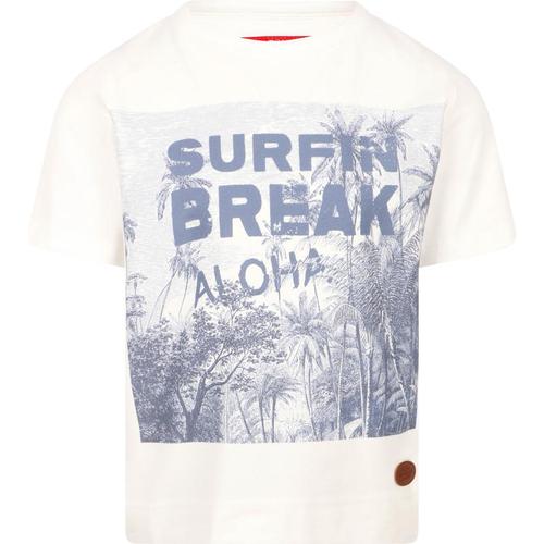 pan con chocolate白色服装|surfin break aloha t shirt in white