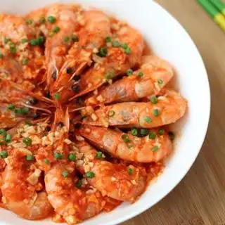 虾_奶油蒜蓉焗虾的做法_奶油蒜蓉焗虾的家常做法_怎么做好吃_美食天下