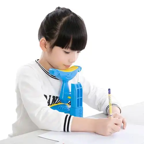 坐姿矫正器小学生儿童视力保护器预防近视姿势纠正仪防近视写字架