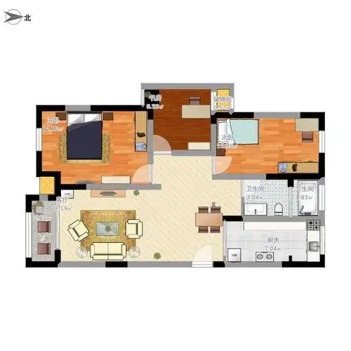 三室一厅户型图大全,装修户型图,户型图分析,户型图设计方案