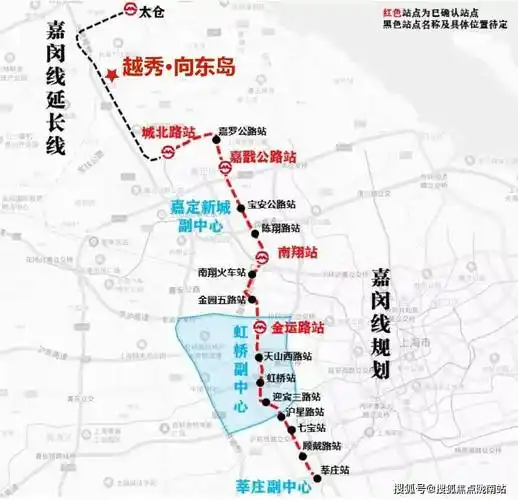 在越秀·向东岛周围有双高铁太仓站太仓南站(沪通高铁,s1线)南北围绕