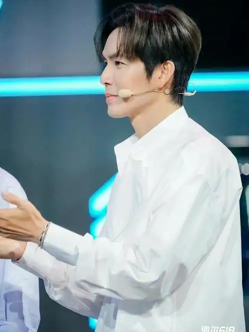 钟汉良白色天生的高级感