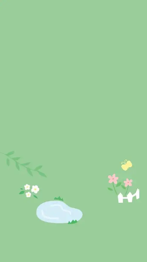 简单小清新碎花插画78手机壁纸78637871