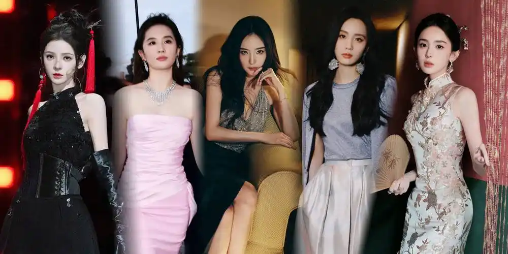 基因有多强?看看杨幂刘亦菲刘诗诗和妈妈的照片