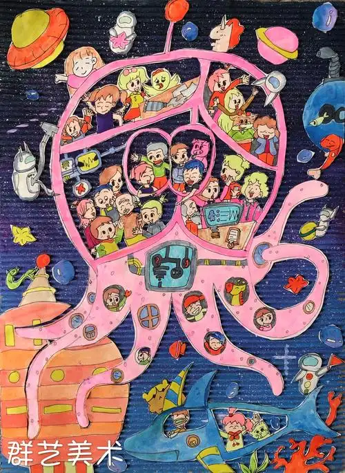 7,《海洋生物课》吴静怡 12岁