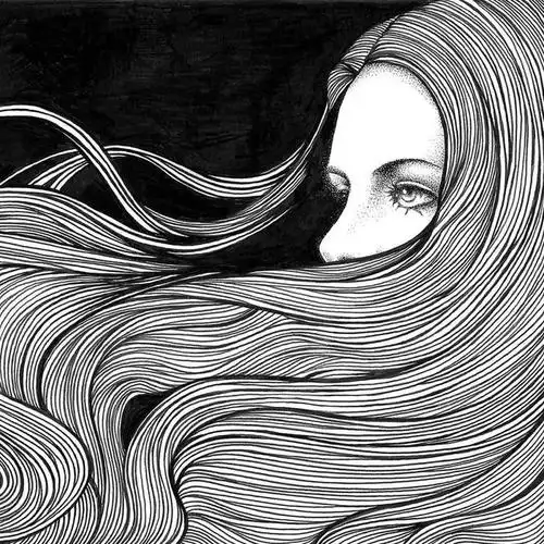 艺术家 thiago bianchin 笔下线条美的女人 绘画