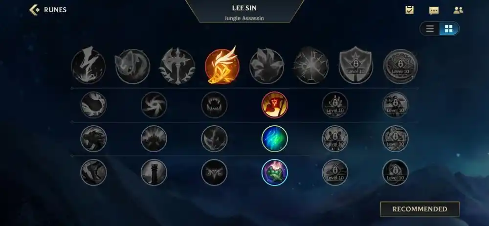 lol手游:天赋全介绍来啦!