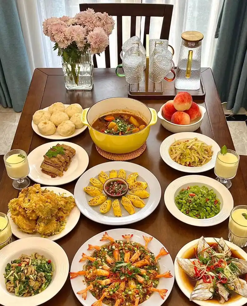 家宴,重要的不是饭菜,而是一起陪你吃饭的人.