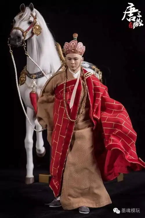 美图开箱inflamestoys16西游记唐僧唐三藏白龙马套装