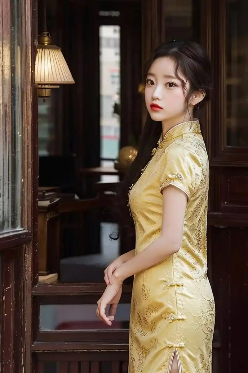 优雅端庄的民国旗袍美人2