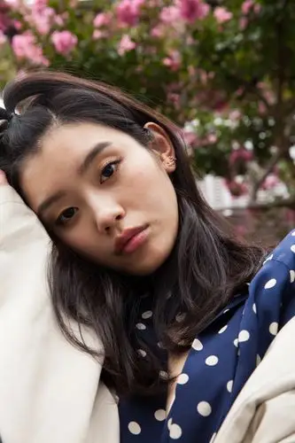 奚梦瑶时髦街拍写真