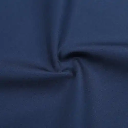 艾梵之家秋季男长袖衬衫修身深蓝色藏青商务法式袖扣衬衣纯棉免烫