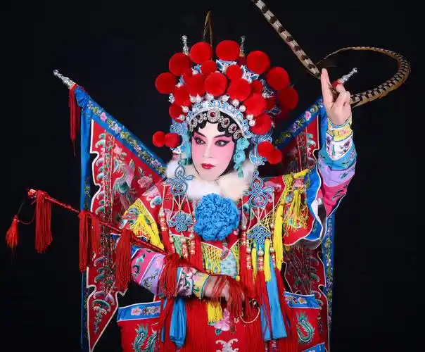 我的京剧照金丝狸猫京剧旦角化妆刀马旦青衣