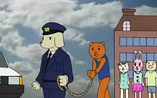 找到了小熊被拷走的表情包