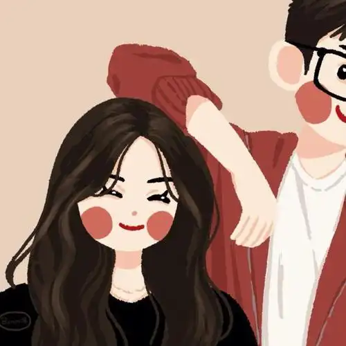 情侣头像丨风很温柔花很浪漫你很特别