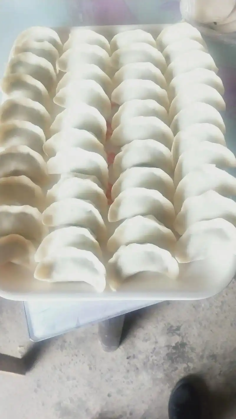 纯手工制作的水饺