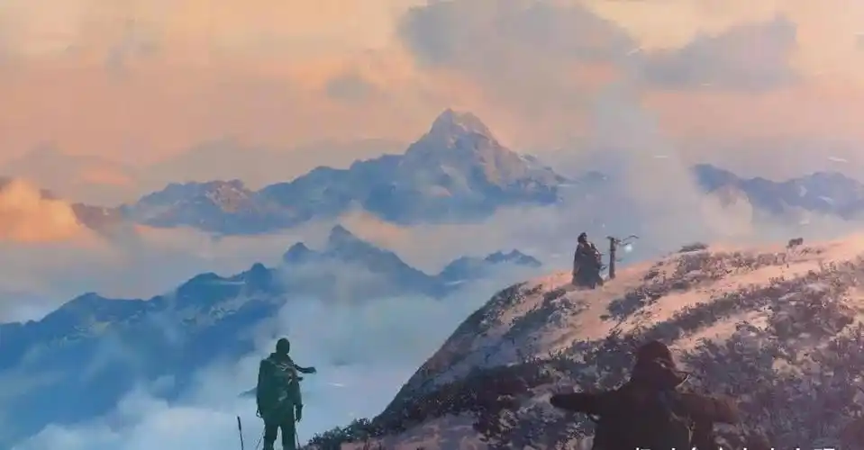 一九九三年,张起灵前往长白山,帮助陈文锦等人进入青铜门,一九九五年