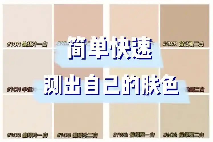 不要美颜)266把图二的肤色卡截图,然后和