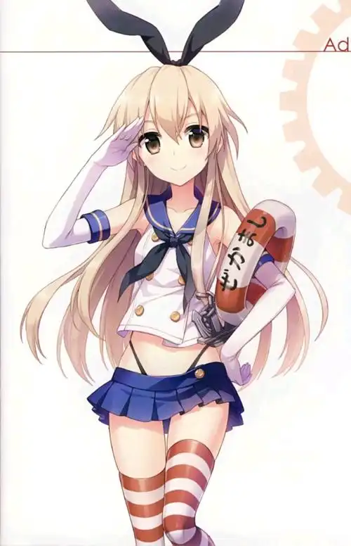 岛风《舰队collection》美图/壁纸合集①