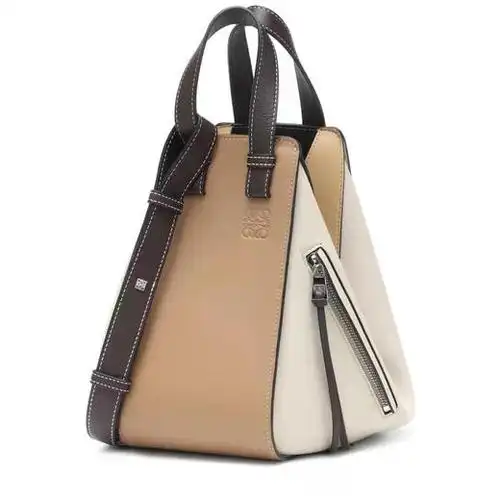 罗意威拼色吊床包