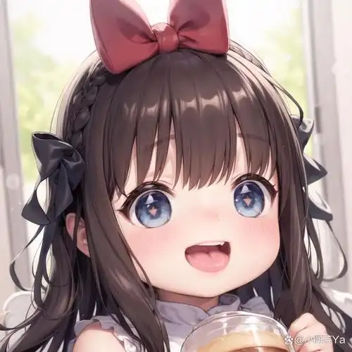 这个微胖少女头像壁纸太可爱了!