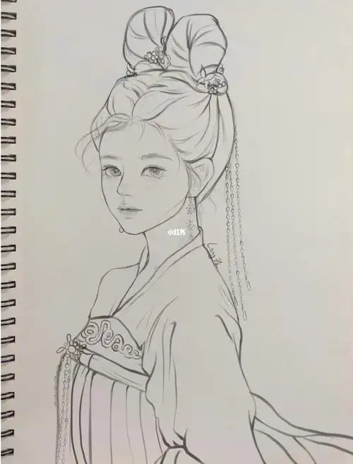 插画  #插画学习  #线稿分享  #赵露思  #长歌行  #李乐嫣皓都  之前