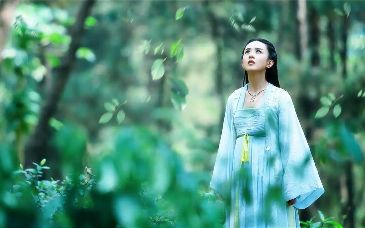 古典美女赵丽颖花千骨电脑桌面壁纸下载高清大图预览1680x1050_大陆