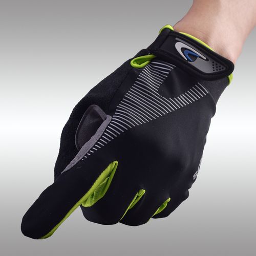 薄款骑行手套秋冬男女防滑耐磨半全指运动登山手套