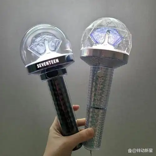 明星演出应援棒的超能心脏