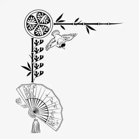 中国风元素简笔画简单