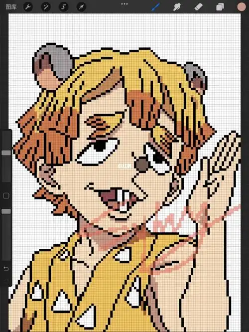 我妻善逸  #鬼灭之刃  #像素画