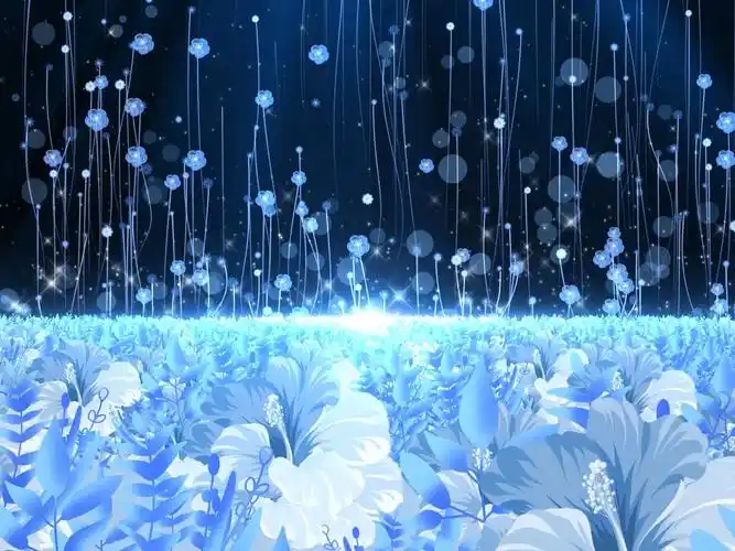 (osu5)花朵led舞台视频背景视频素材5
