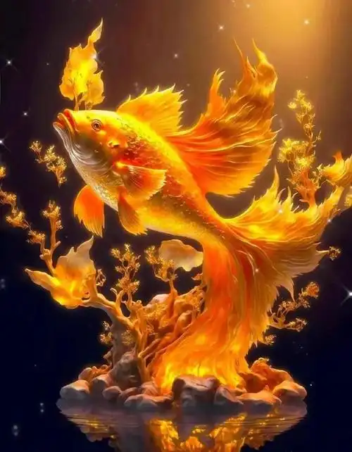 2023锦鲤附体好运吉祥富贵壁纸,财运亨通全屏唯美高清大