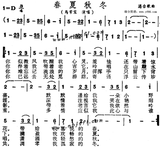 文正歌曲歌谱大家贴