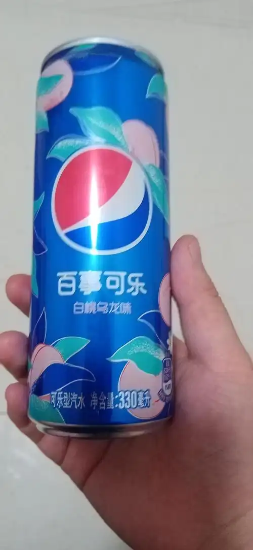百事可乐白桃乌龙味挺好喝的