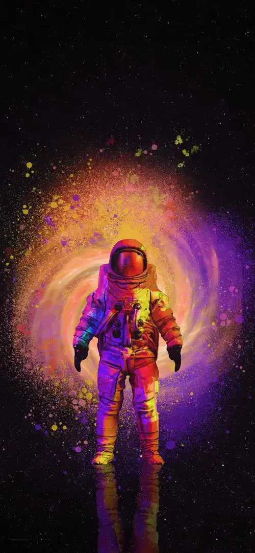 抖音最火太空人壁纸