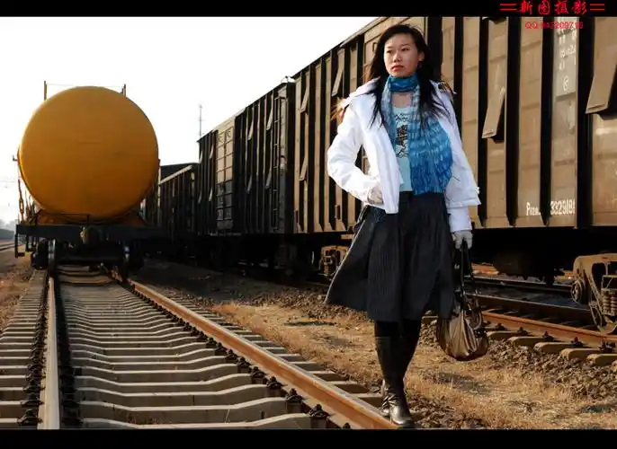 一个人的冬天 ,人像照片