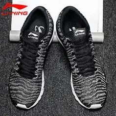 lining李宁男鞋运动鞋春秋新款轻便低帮透气软底跑鞋防滑户外跑步鞋