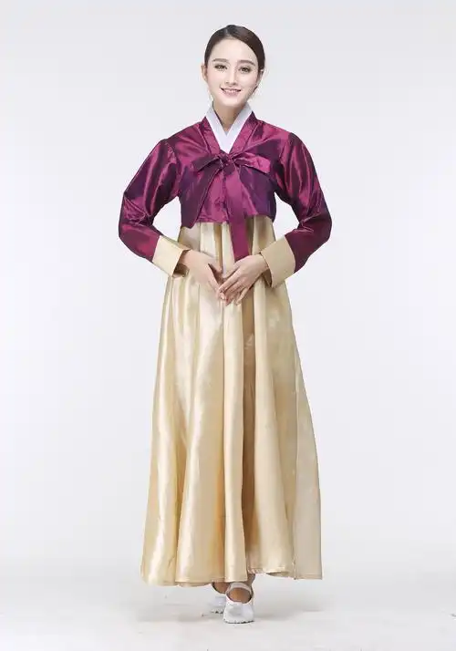 女大长今演出服古装汉服宫廷新娘韩服朝鲜民族舞蹈服装传统韩国服