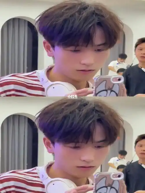 男生超帅气垫烫纹理碎盖 天津男士理发