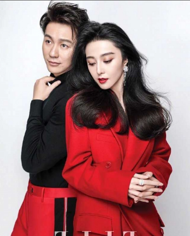 范冰冰李晨拍情侣封面秀恩爱!这波狗粮我吃了!