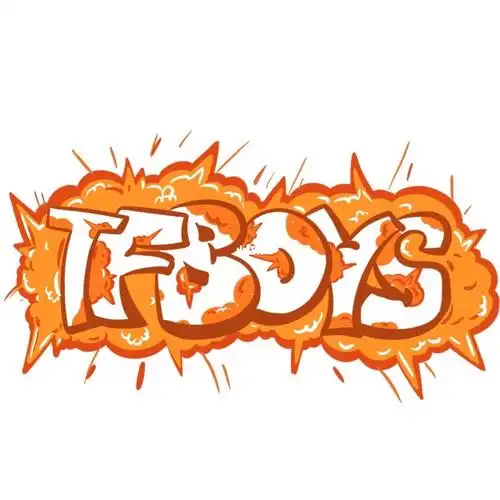 tfboys涂鸦字母分享